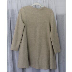 Oak + Fort Long Tan Sweater with Side Pockets Size XS